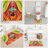 Guyana Cricket Bathroom Set Amazon Warriors Glorious Victory - Wonder Print Shop