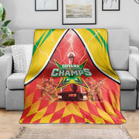 Guyana Cricket Blanket Amazon Warriors Glorious Victory - Wonder Print Shop