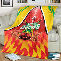 Guyana Cricket Blanket Amazon Warriors Glorious Victory - Wonder Print Shop