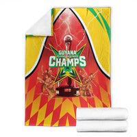 Guyana Cricket Blanket Amazon Warriors Glorious Victory - Wonder Print Shop