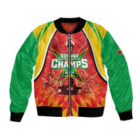 Custom Guyana Cricket Bomber Jacket Amazon Warriors Glorious Victory - Wonder Print Shop