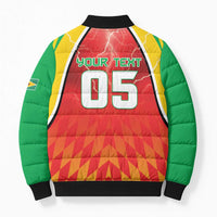 Custom Guyana Cricket Bomber Puffer Jacket Amazon Warriors Glorious Victory - Wonder Print Shop