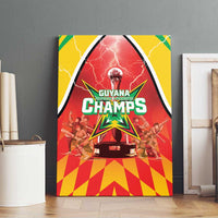 Guyana Cricket Canvas Wall Art Amazon Warriors Glorious Victory - Wonder Print Shop