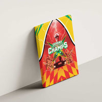 Guyana Cricket Canvas Wall Art Amazon Warriors Glorious Victory - Wonder Print Shop