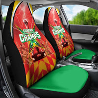 Guyana Cricket Car Seat Cover Amazon Warriors Glorious Victory - Wonder Print Shop