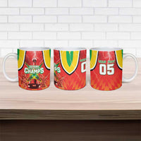 Custom Guyana Cricket Ceramic Mug Amazon Warriors Glorious Victory - Wonder Print Shop