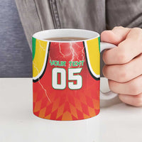 Custom Guyana Cricket Ceramic Mug Amazon Warriors Glorious Victory - Wonder Print Shop