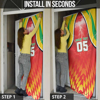 Guyana Cricket Door Cover Amazon Warriors Glorious Victory - Wonder Print Shop