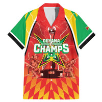 Custom Guyana Cricket Family Matching Mermaid Dress and Hawaiian Shirt Amazon Warriors Glorious Victory - Wonder Print Shop