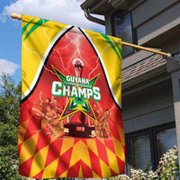 Guyana Cricket Garden Flag Amazon Warriors Glorious Victory - Wonder Print Shop