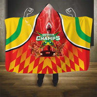 Guyana Cricket Hooded Blanket Amazon Warriors Glorious Victory - Wonder Print Shop