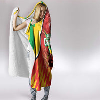 Guyana Cricket Hooded Blanket Amazon Warriors Glorious Victory - Wonder Print Shop