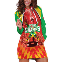 Custom Guyana Cricket Hoodie Dress Amazon Warriors Glorious Victory - Wonder Print Shop