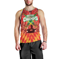 Custom Guyana Cricket Men Tank Top Amazon Warriors Glorious Victory - Wonder Print Shop