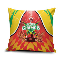 Guyana Cricket Pillow Cover Amazon Warriors Glorious Victory - Wonder Print Shop
