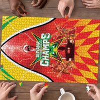 Guyana Cricket Puzzle Amazon Warriors Glorious Victory - Wonder Print Shop