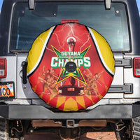 Guyana Cricket Spare Tire Cover Amazon Warriors Glorious Victory - Wonder Print Shop