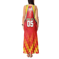 Custom Guyana Cricket Tank Maxi Dress Amazon Warriors Glorious Victory - Wonder Print Shop