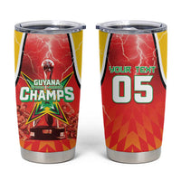 Custom Guyana Cricket Tumbler Cup Amazon Warriors Glorious Victory - Wonder Print Shop