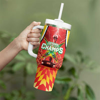 Custom Guyana Cricket Tumbler With Handle Amazon Warriors Glorious Victory - Wonder Print Shop