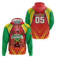 Custom Guyana Cricket Zip Hoodie Amazon Warriors Glorious Victory - Wonder Print Shop