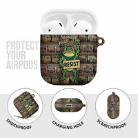 Resist Frog AirPods Case Protest Free Portland LT05