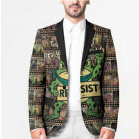 Resist Frog Blazer Protest Free Portland LT05
