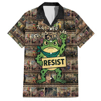 Resist Frog Hawaiian Shirt Protest Free Portland LT05