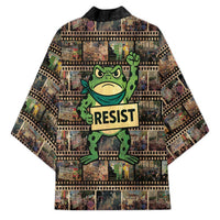 Resist Frog Kimono Protest Free Portland LT05