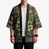 Resist Frog Kimono Protest Free Portland LT05