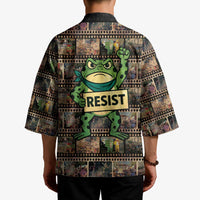 Resist Frog Kimono Protest Free Portland LT05
