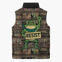 Resist Frog Sleeveless Puffer Jacket Protest Free Portland LT05