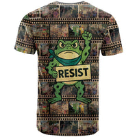 Resist Frog T Shirt Protest Free Portland LT05