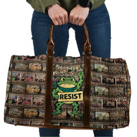 Resist Frog Travel Bag Protest Free Portland LT05