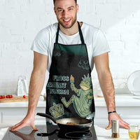 Frogs Against Fascism Apron No Kings Funny Portland Frog Protest - Wonder Print Shop