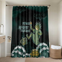 Frogs Against Fascism Bathroom Set No Kings Funny Portland Frog Protest - Wonder Print Shop