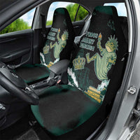 Frogs Against Fascism Car Seat Cover No Kings Funny Portland Frog Protest - Wonder Print Shop