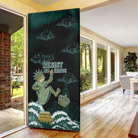Frogs Against Fascism Door Cover No Kings Funny Portland Frog Protest - undefined
