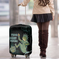 Frogs Against Fascism Luggage Cover No Kings Funny Portland Frog Protest - Wonder Print Shop