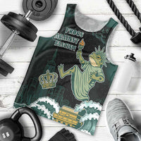 Frogs Against Fascism Men Tank Top No Kings Funny Portland Frog Protest LT05