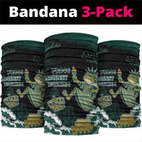 Frogs Against Fascism Neck Gaiter No Kings Funny Portland Frog Protest - Wonder Print Shop