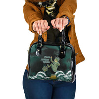 Frogs Against Fascism Shoulder Handbag No Kings Funny Portland Frog Protest - Wonder Print Shop