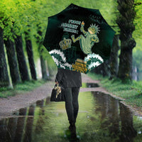 Frogs Against Fascism Umbrella No Kings Funny Portland Frog Protest - Wonder Print Shop