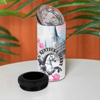Kentucky Horse Race 4 in 1 Can Cooler Tumbler Race For The Roses Churchill Downs