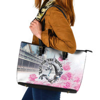 Kentucky Horse Race Leather Tote Bag Race For The Roses Churchill Downs