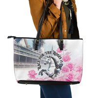 Kentucky Horse Race Leather Tote Bag Race For The Roses Churchill Downs
