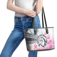 Kentucky Horse Race Leather Tote Bag Race For The Roses Churchill Downs