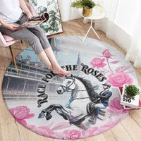 Kentucky Horse Race Round Carpet Race For The Roses Churchill Downs