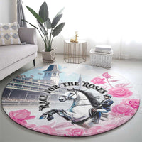 Kentucky Horse Race Round Carpet Race For The Roses Churchill Downs