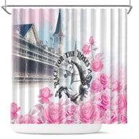 Kentucky Horse Race Shower Curtain Race For The Roses Churchill Downs